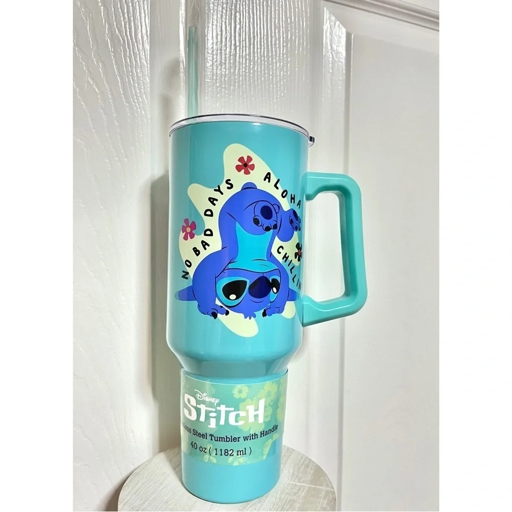 Disney | Stitch Stainless Steel Tumbler | 40oz For Hot & Cold